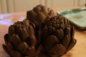 Steamed Artichokes