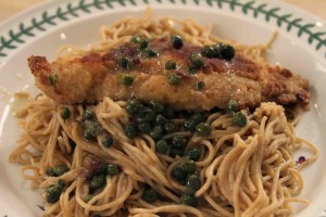 Catfish Piccata Made by The Cooking Lady
