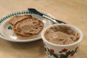 sweetened cinnamon butter made by Ann Hollowell on The Cooking Lady