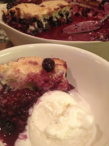 berry cobbler