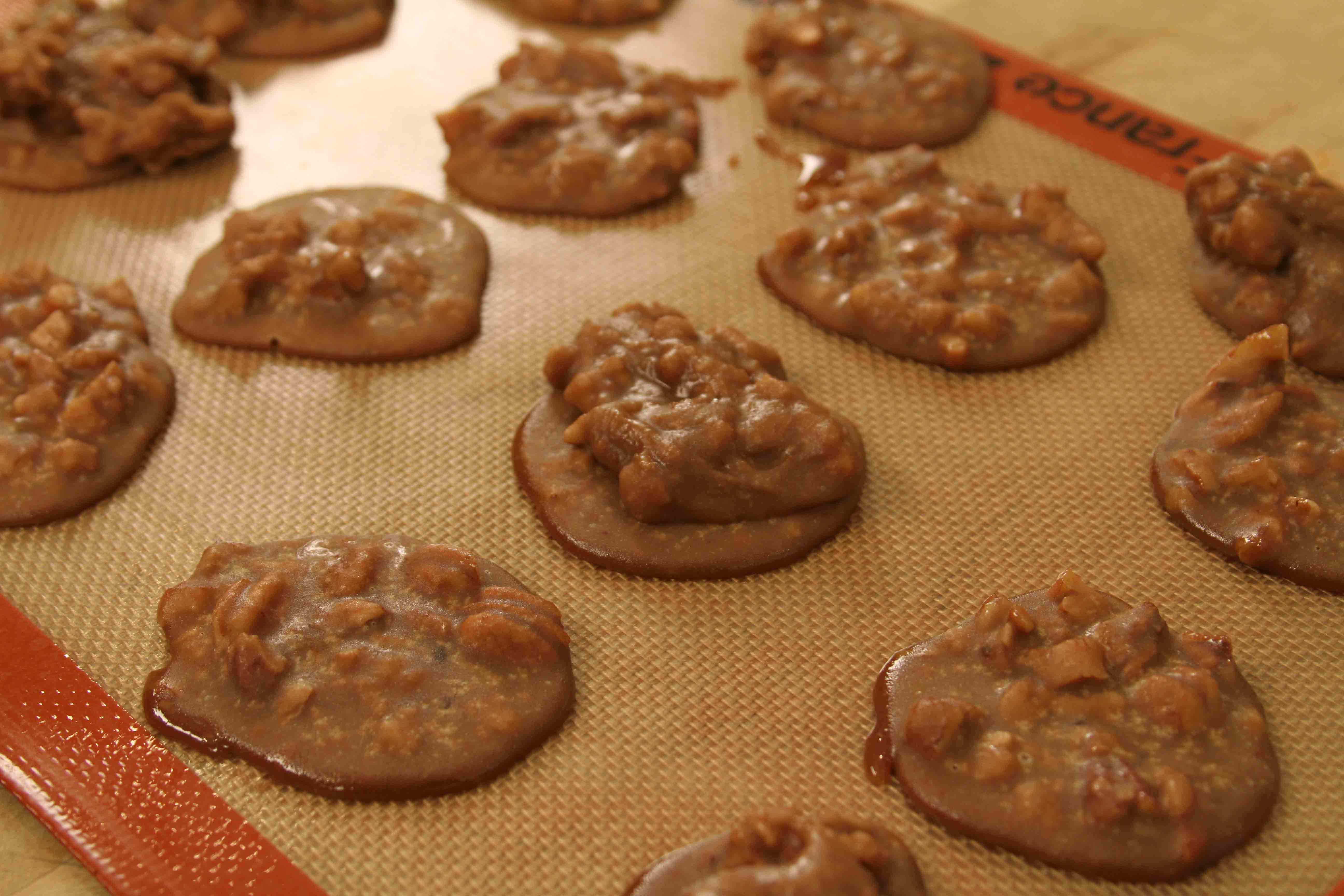 Ann Hollowell's Microwave Pralines made on The Cooking Lady