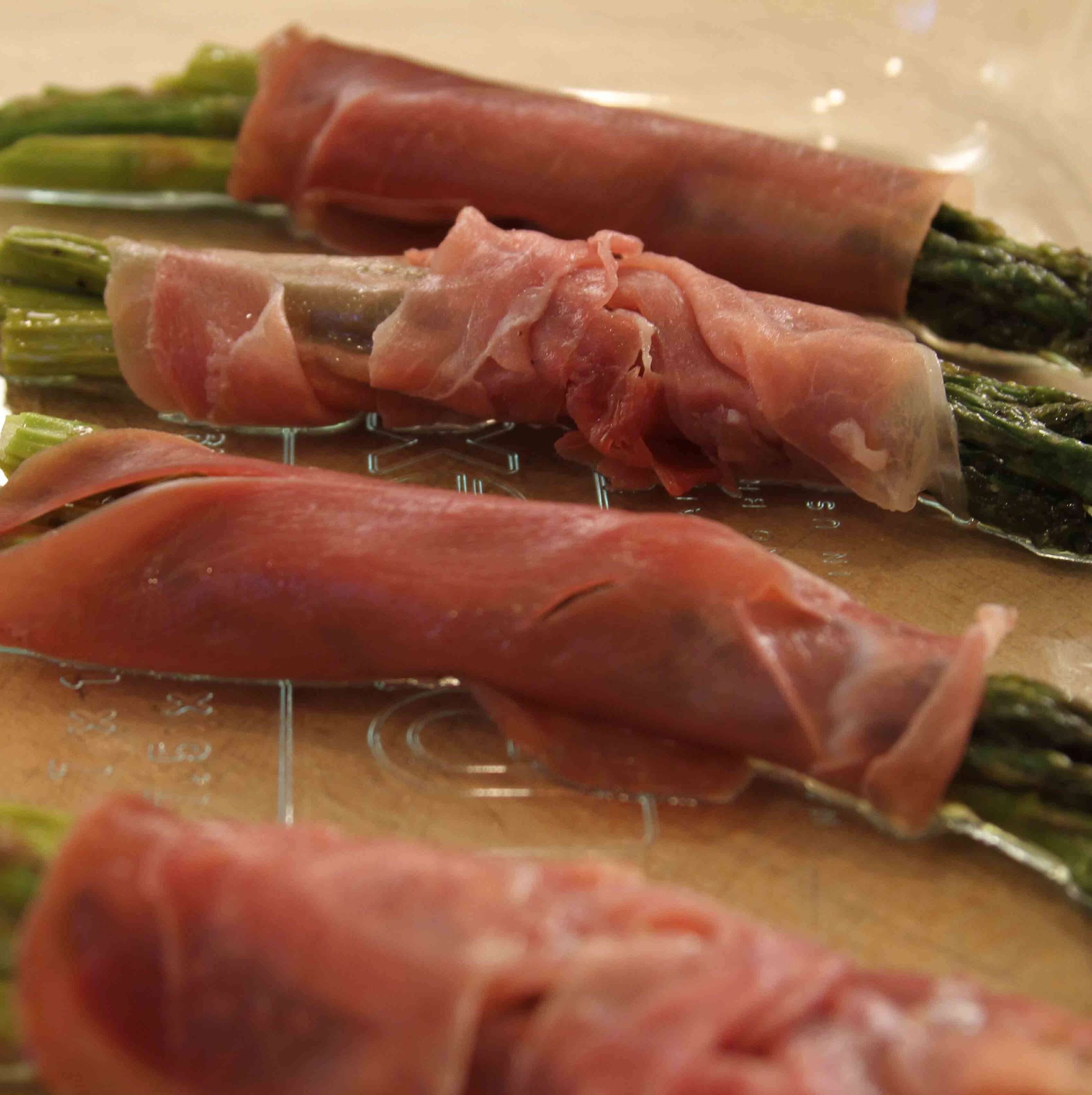 Prosciutto Wrapped Asparagus