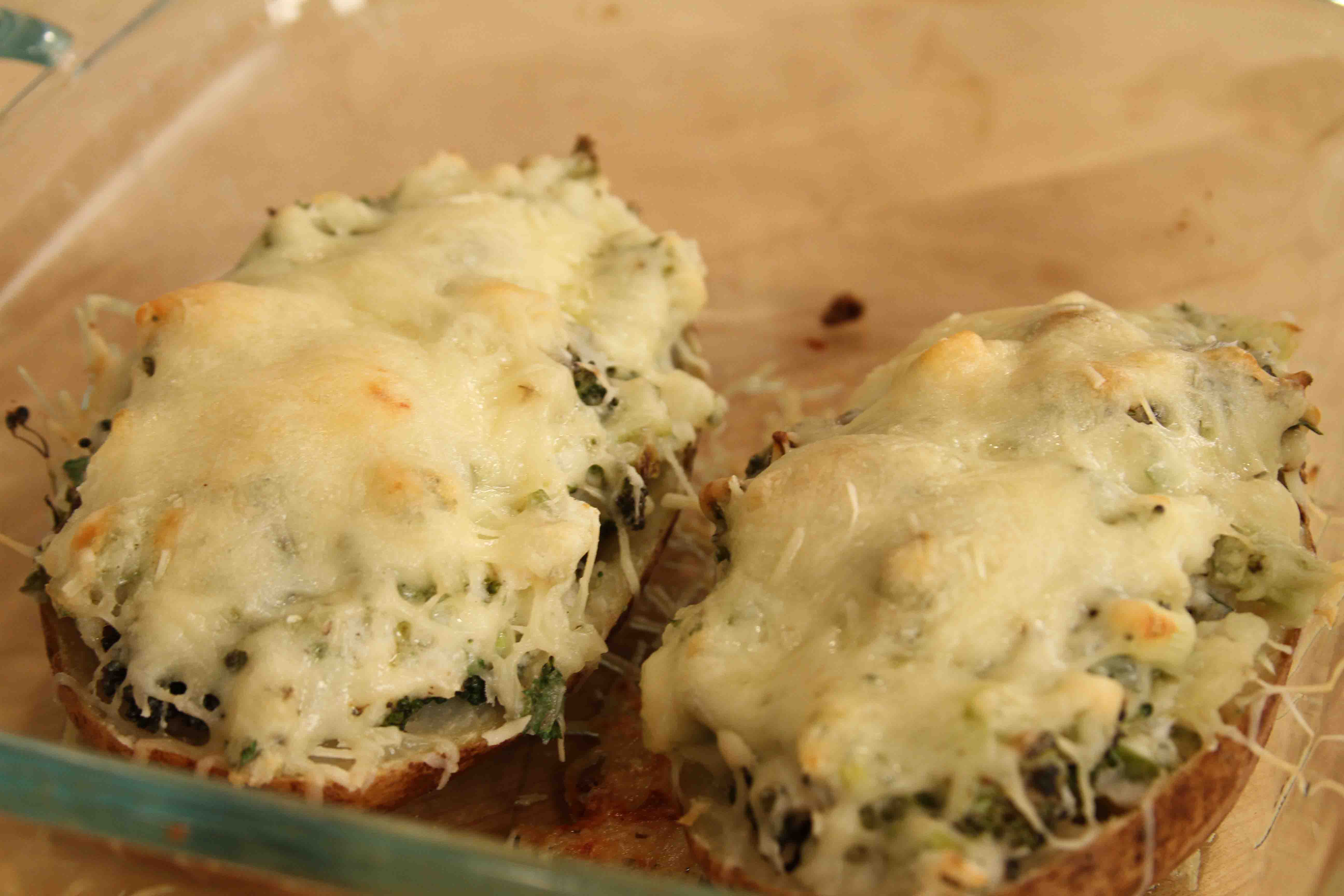 Veggie Stuffed Twice Baked Potatoes